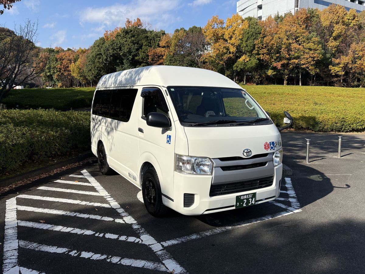 2号車の車椅子車両